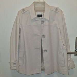 j. Crew Cream off white Woman Jacket